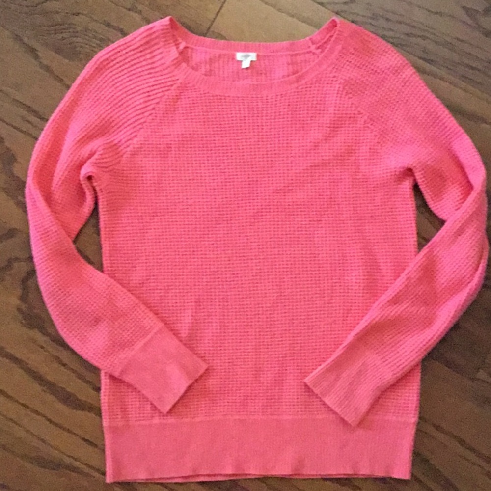 Pink Jcrew Sweater